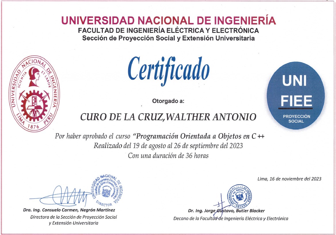 Programación Orientada a Objetos